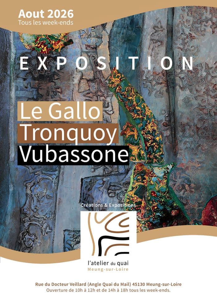 Visuel de l’événement « Exposition de l'Atelier du Quai »