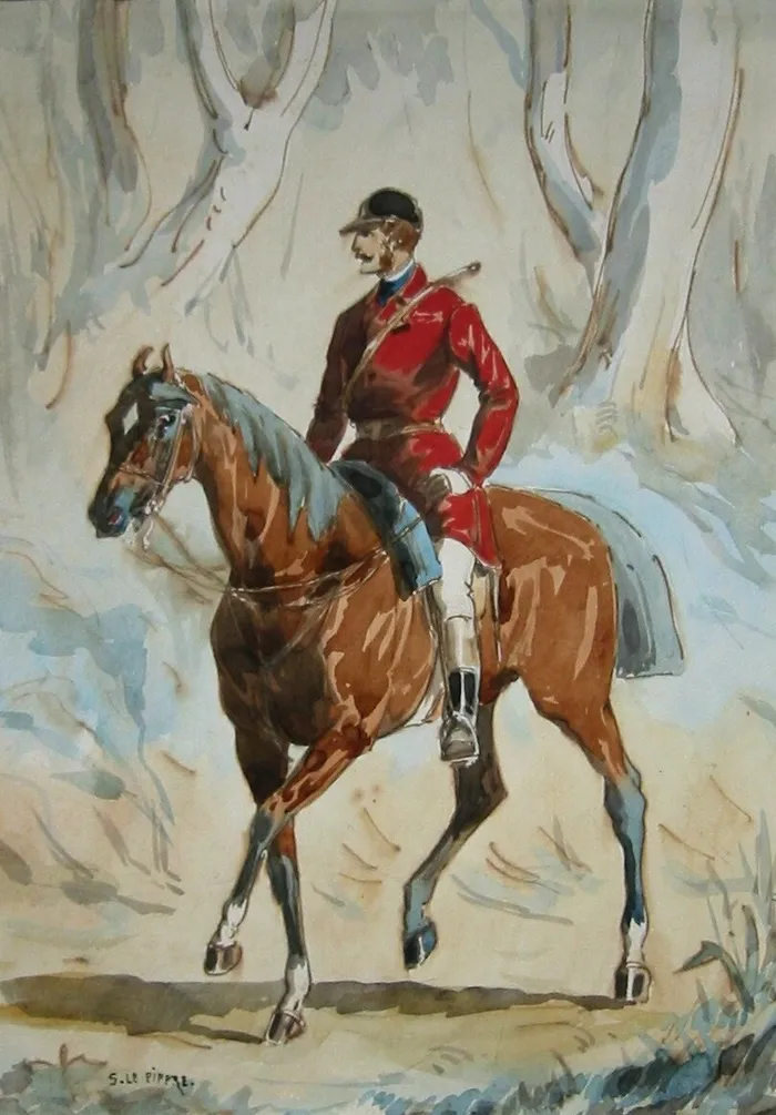 Visuel de l’événement « Exposition ''Le cheval dans l’oeuvre de Septime Le Pippre'' »