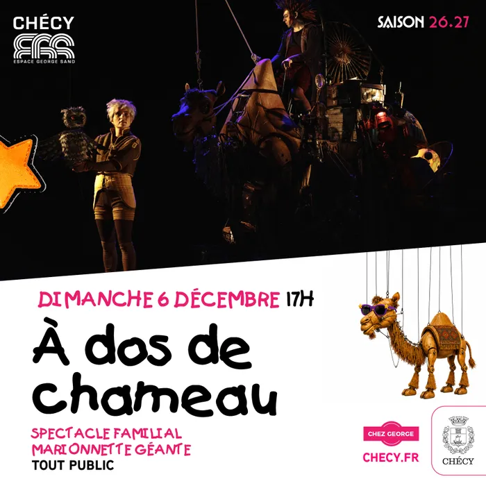 Visuel de l’événement « À dos de chameau - SAISON CULTURELLE 26/27 »