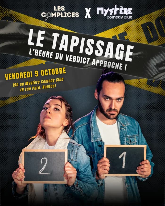 Visuel de l’événement « Le Tapissage | Les Complices Impro »