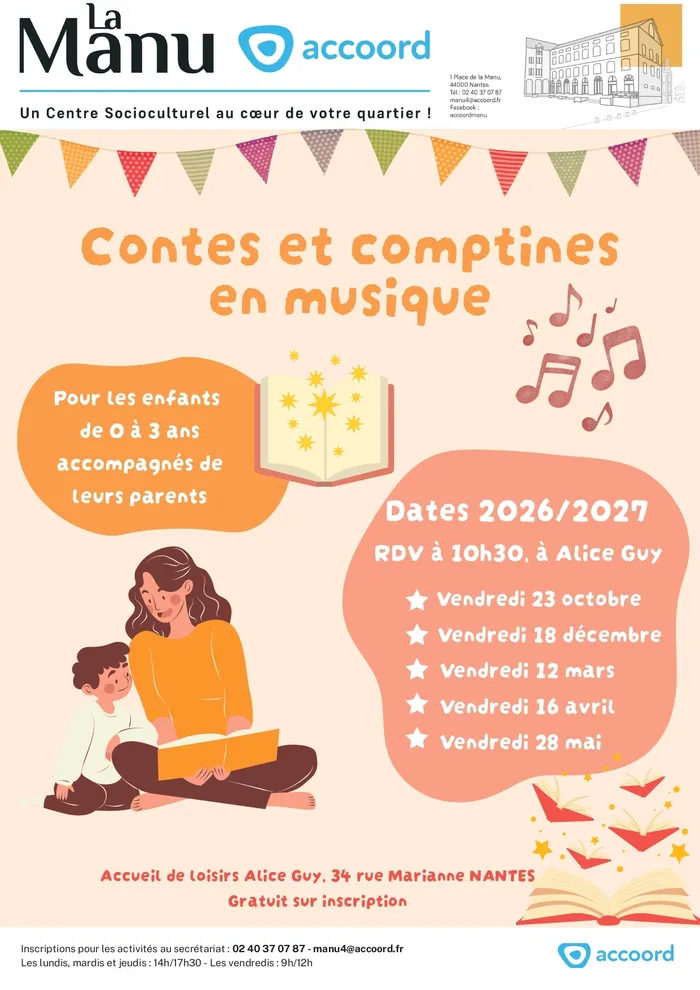 Visuel de l’événement « Contes et Comptines en musique »