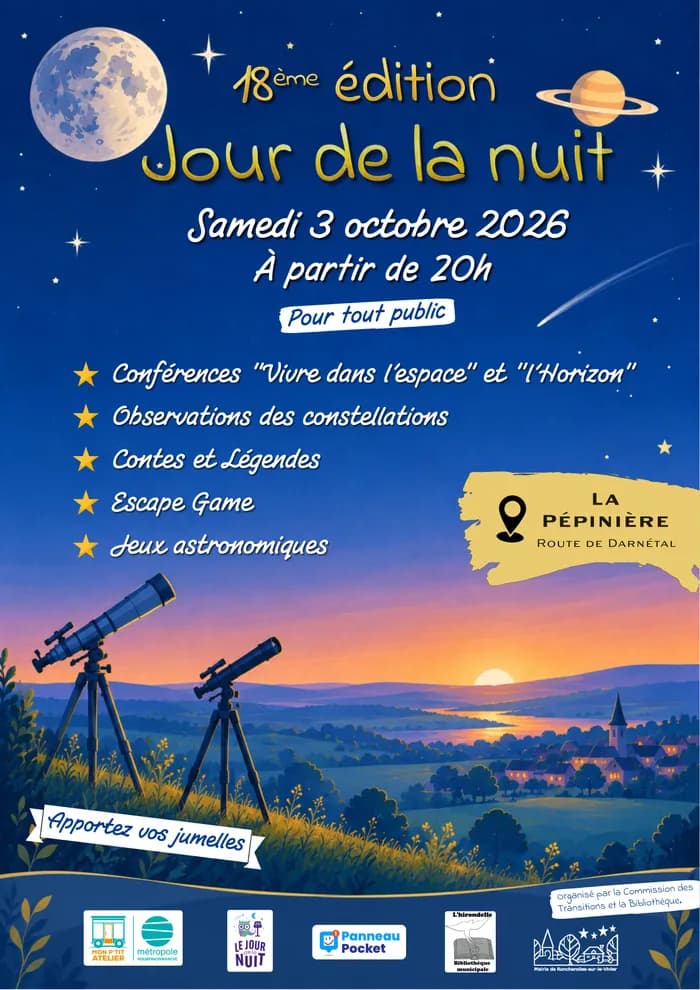 Visuel de l’événement « Jour de la nuit - Roncherolles-sur-le-Vivier »