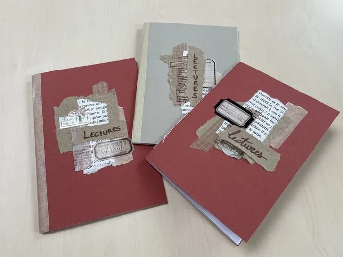 Visuel de l’événement « Atelier : Création d’un mini carnet de lecture »