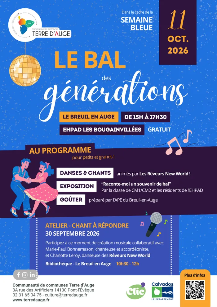 Visuel de l’événement « Bal des générations »