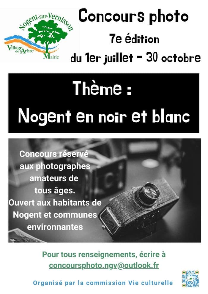 Visuel de l’événement « Concours photos "Nogent en noir et blanc" »