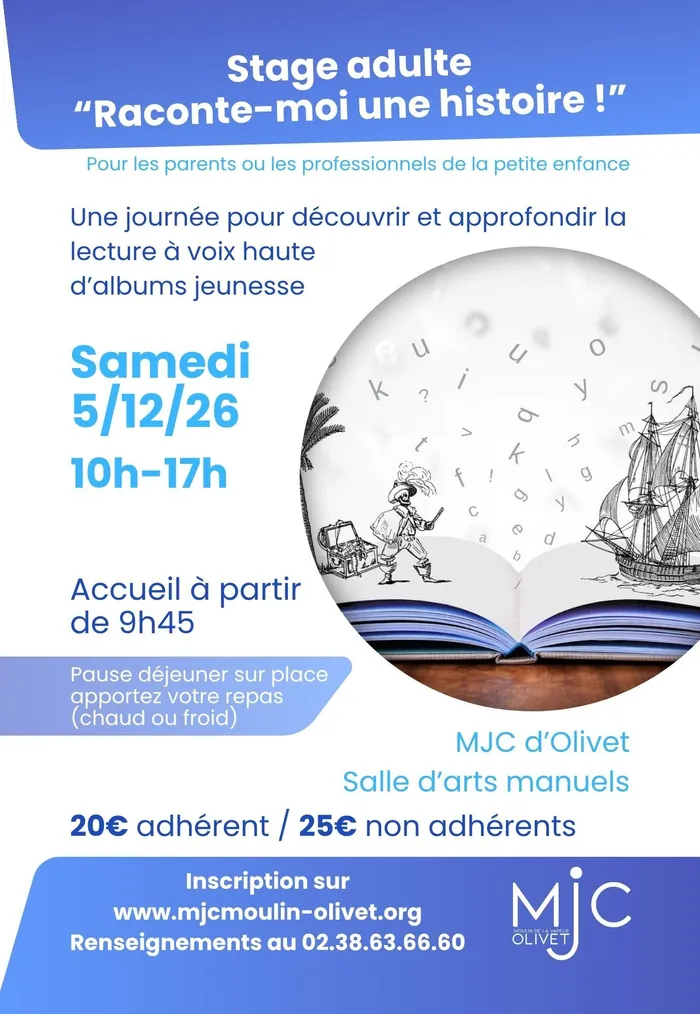 Visuel de l’événement « Stage "Raconte-moi une histoire" »