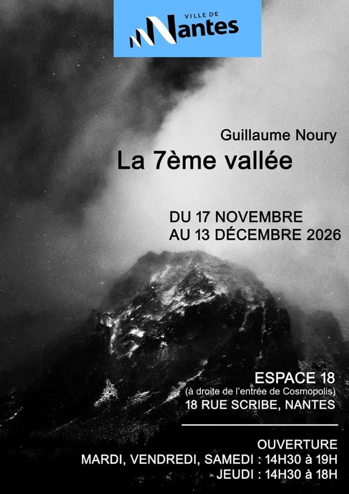 Visuel de l’événement « Exposition La 7e Vallée – Guillaume Noury »