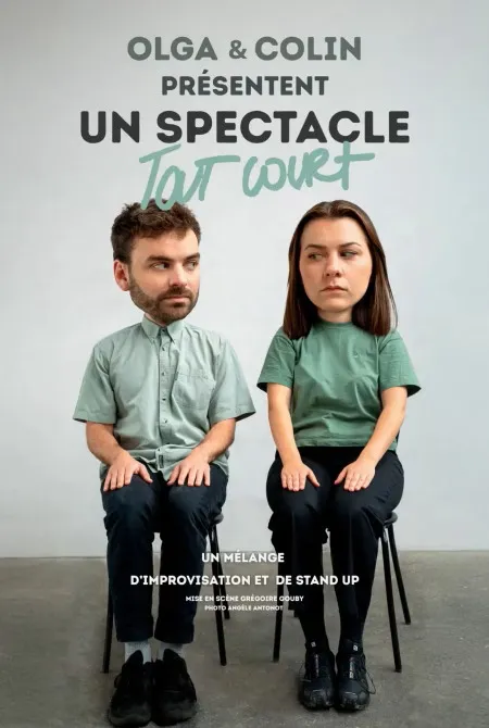 Visuel de l’événement « Olga & Colin présentent un spectacle tout court »