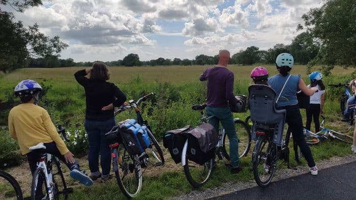 Visuel de l’événement « Visite guidée à vélo dans les marais de Couëron »