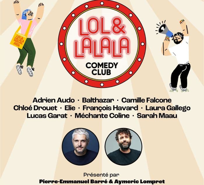 Visuel de l’événement « LOL & LALALA COMEDY CLUB »