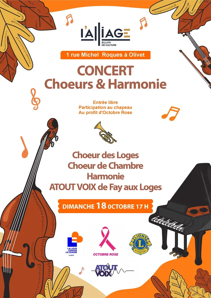 Visuel de l’événement « Concert Caritatif Chœurs et Harmonie »