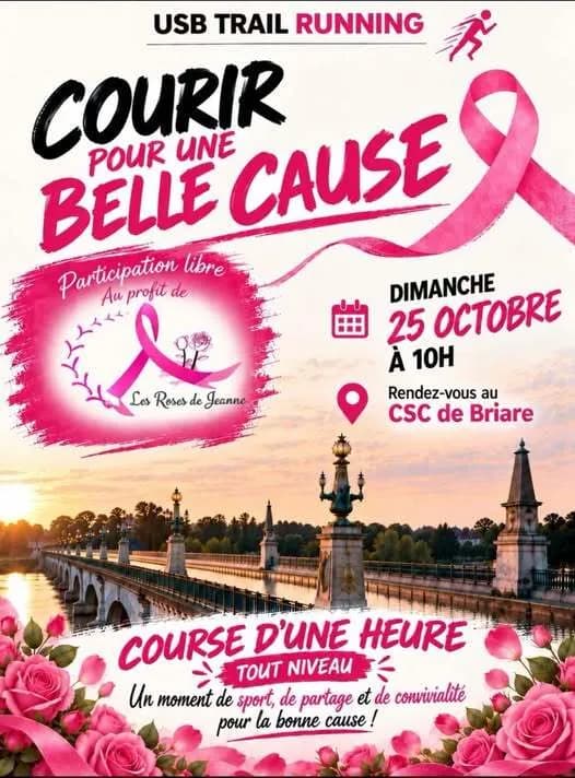 Visuel de l’événement « Courir pour Octobre Rose »