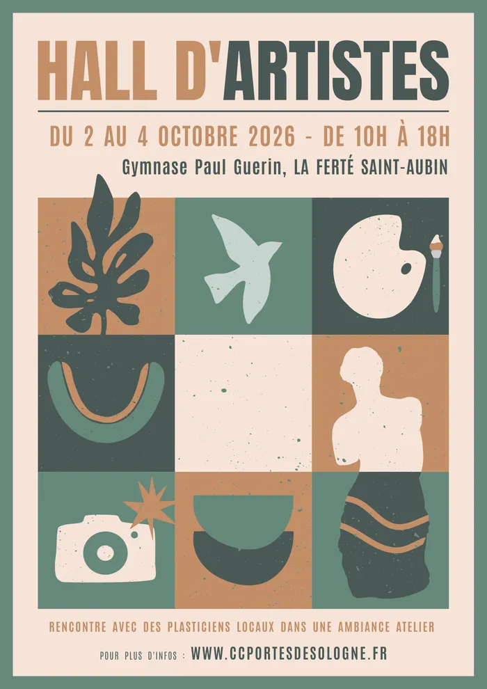 Visuel de l’événement « Hall d’artistes »
