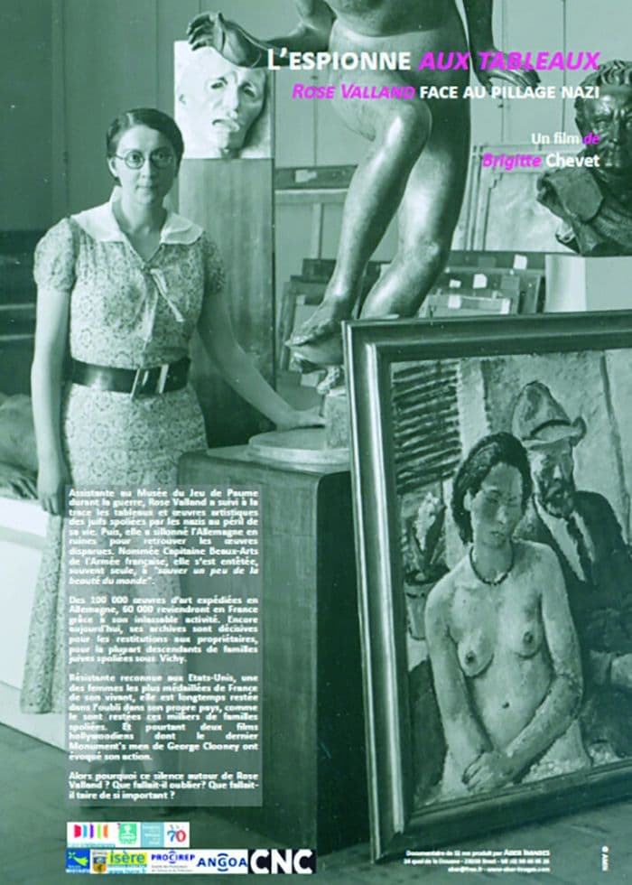 Visuel de l’événement « L'espionne aux tableaux, Rose Valland face au pillage nazi »