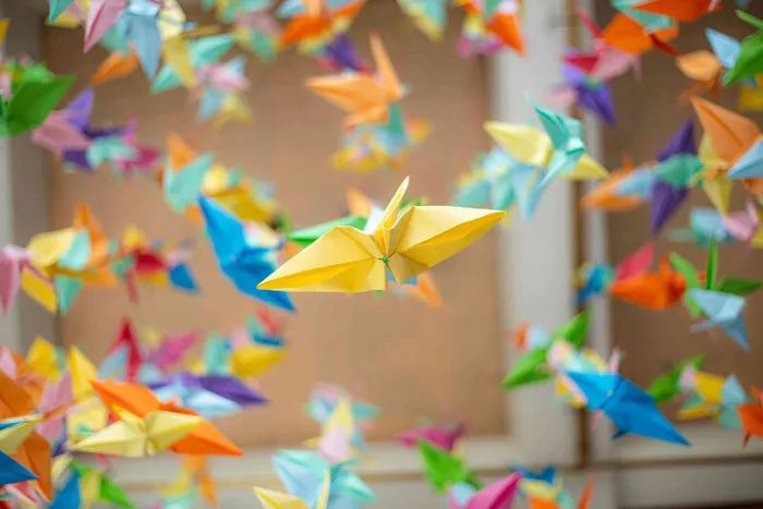 Visuel de l’événement « Atelier de pratique artistique | Origami »