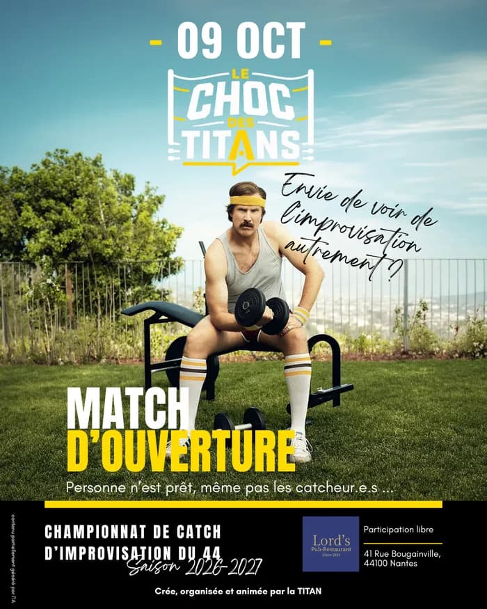 Visuel de l’événement « Le Choc des Titans »