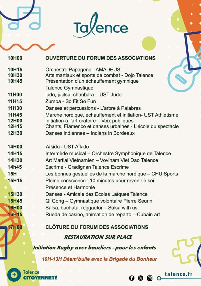 Visuel de l’événement « Forum des associations 2026 »