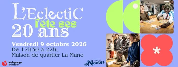 Visuel de l’événement « L'Eclectic fête ses 20 ans »