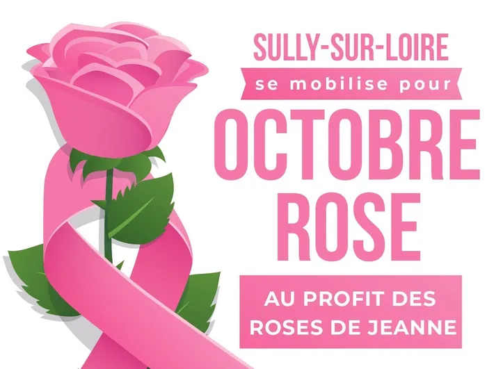 Visuel de l’événement « Sully sur Loire se mobilise pour Octobre Rose »