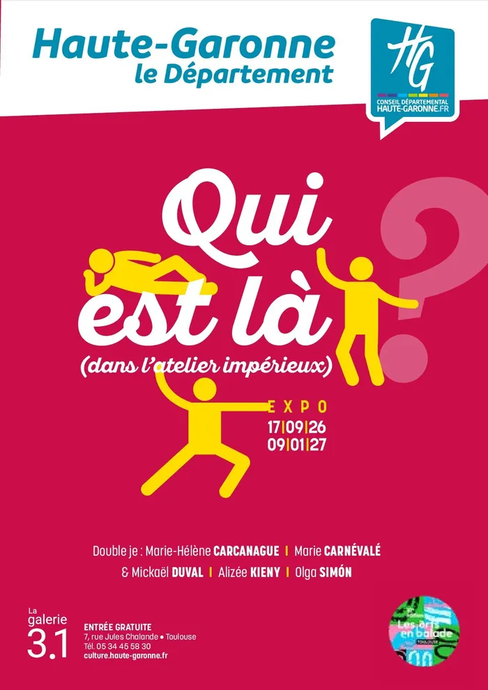 Visuel de l’événement « Exposition "Qui est là ?" (dans l'atelier impérieux) »