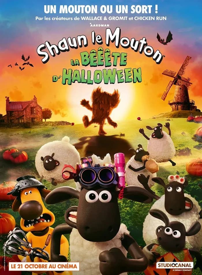 Visuel de l’événement « SHAUN LE MOUTON ET LA BEEETE D'HALLOWEEN »
