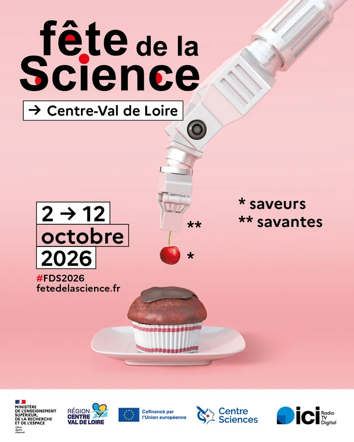 Visuel de l’événement « CHÉCY - FÊTE DE LA SCIENCE 2026 »