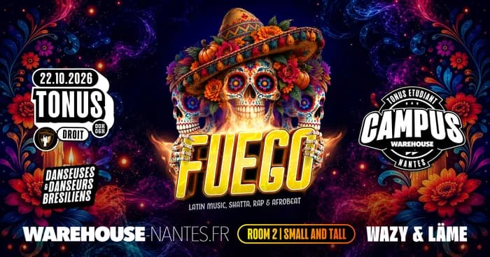 Visuel de l’événement « Tonus Fuego'ween - DROIT »