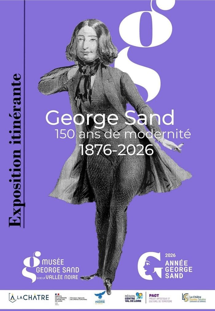 Visuel de l’événement « Exposition : George Sand, 150 ans de modernité »