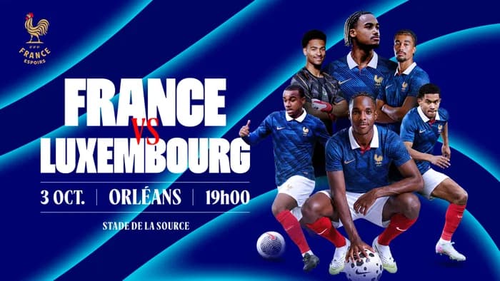 Visuel de l’événement « France - Luxembourg »