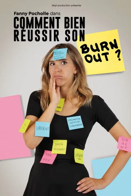 Visuel de l’événement « Fanny Pocholle – Comment bien réussir son burn-out ? »