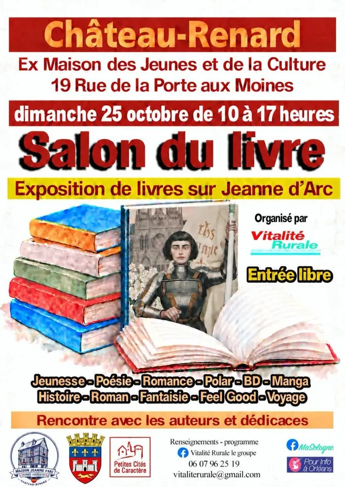 Visuel de l’événement « Salon du livres »