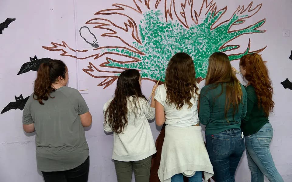 Photo d’illustration : un atelier créatif