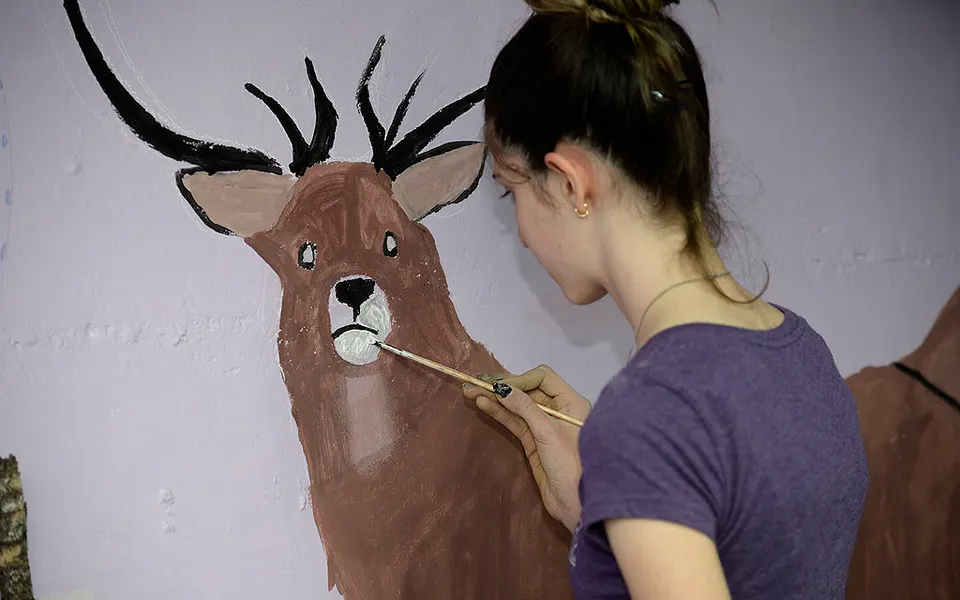 Photo d’illustration : un atelier créatif
