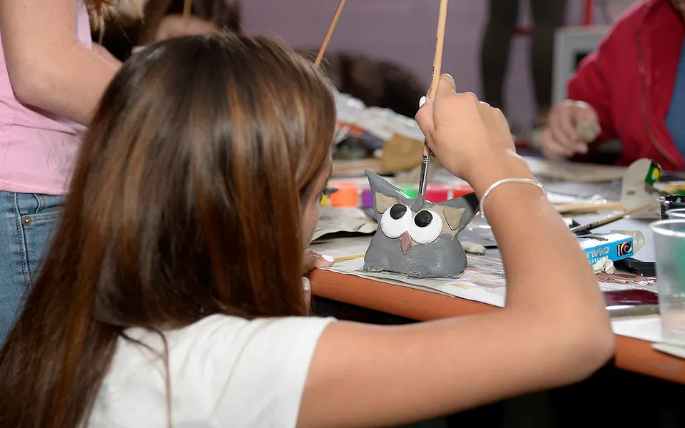 Photo d’illustration : un atelier créatif