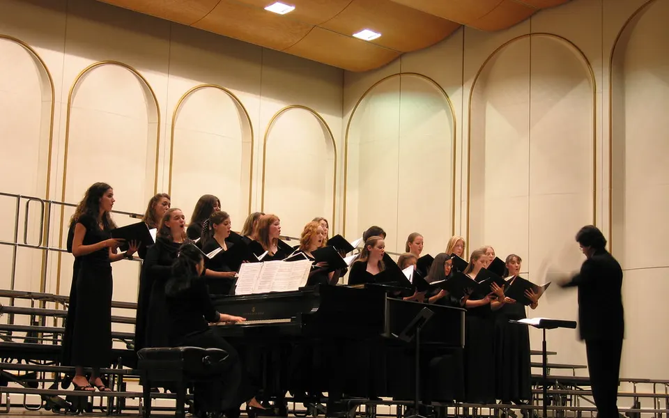 Photo d’illustration : une chorale en représentation