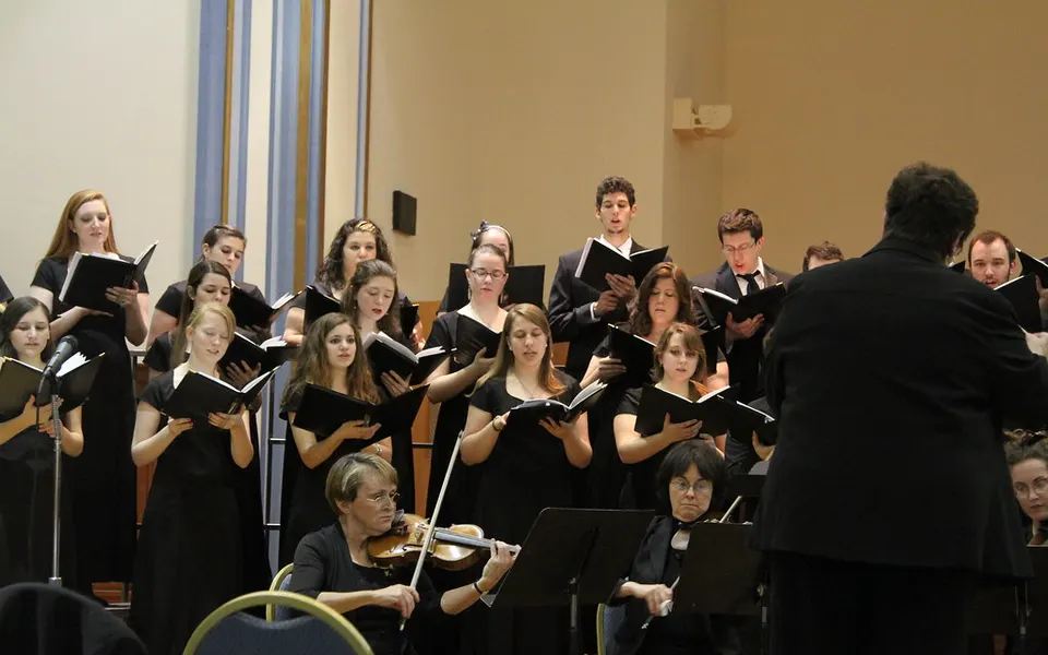 Photo d’illustration : une chorale en représentation