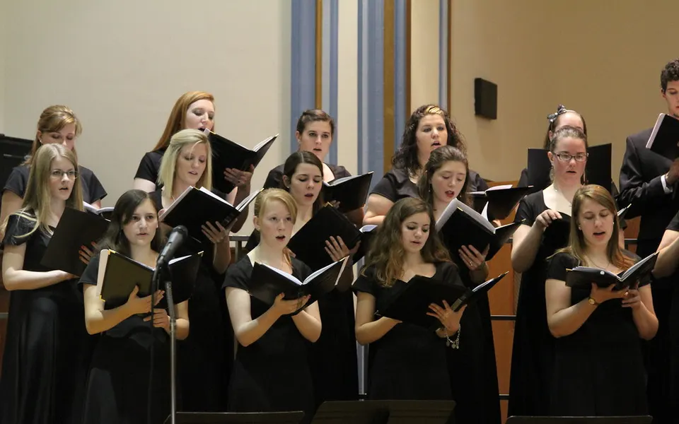 Photo d’illustration : une chorale en représentation
