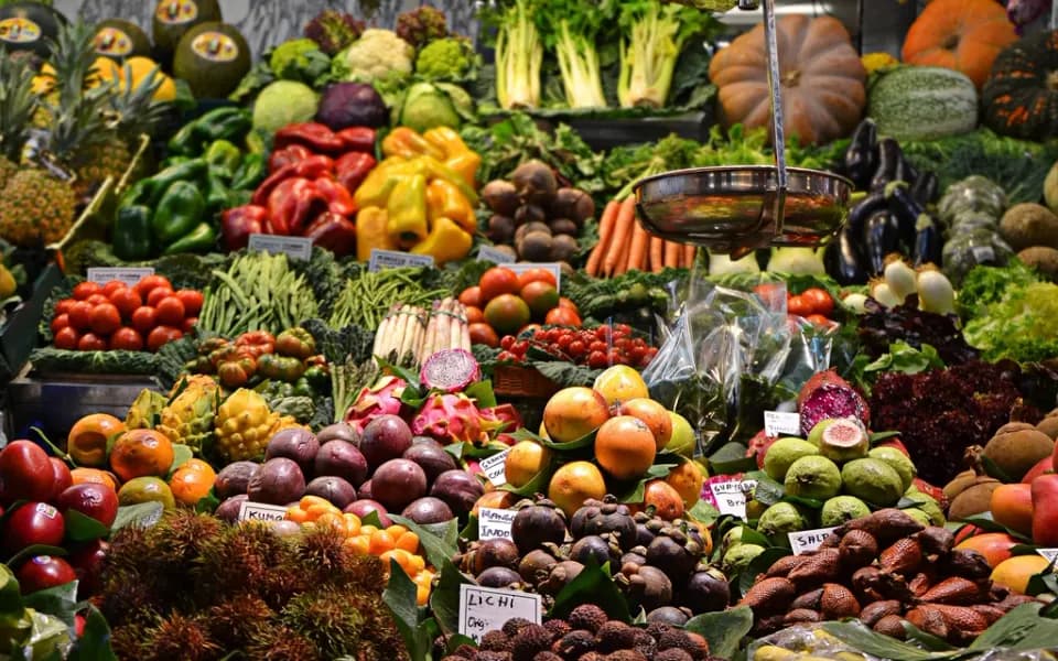 Photo d’illustration : les étals d’un marché