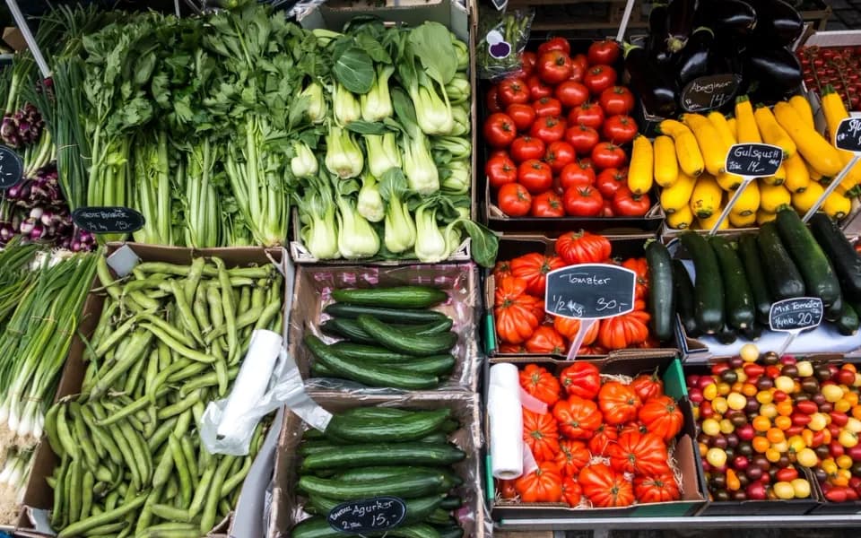 Photo d’illustration : les étals d’un marché