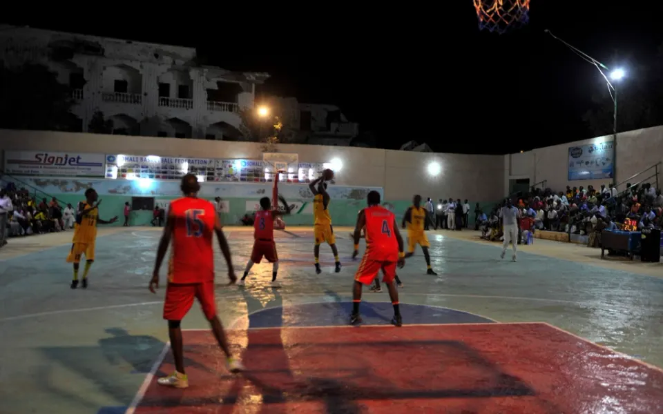 Photo d’illustration : un match de sport collectif