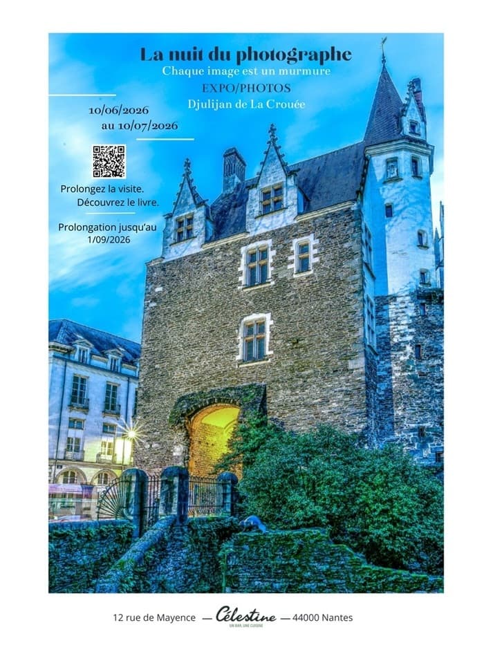 Visuel de l’événement « La nuit du photographe - Exposition de Djulijan de La Crouée »