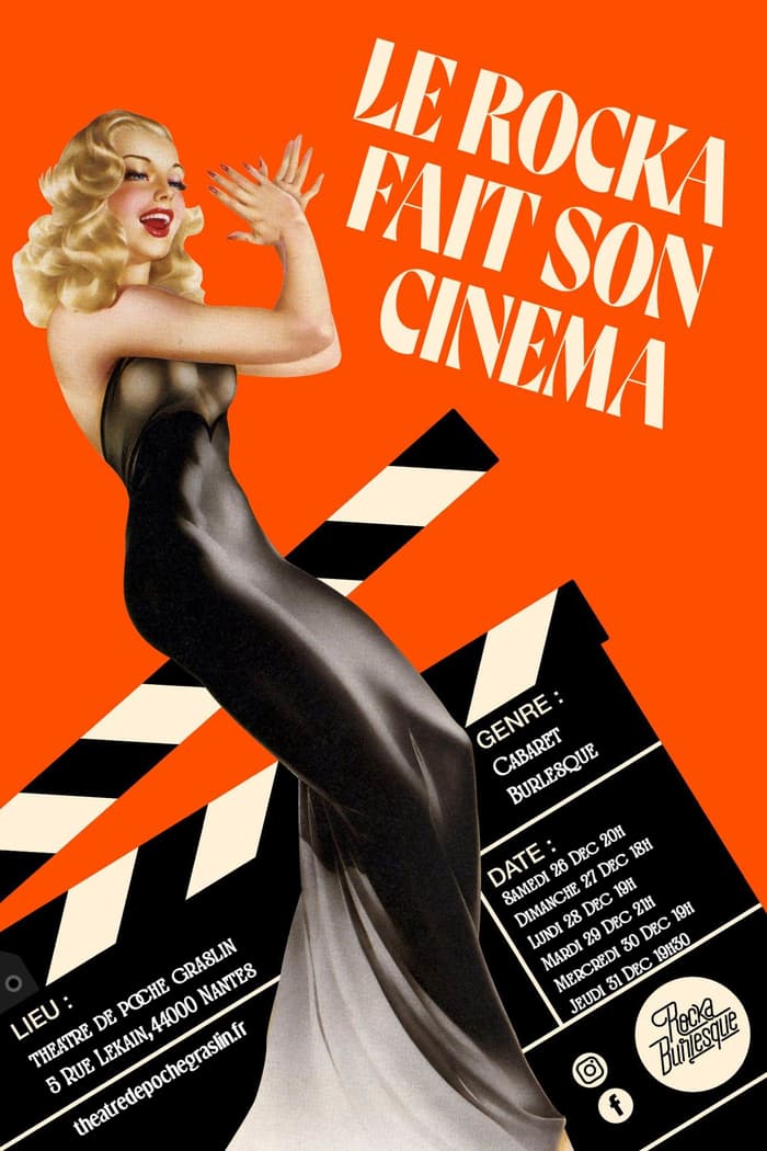 Visuel de l’événement « Le Rocka fait son cinéma »