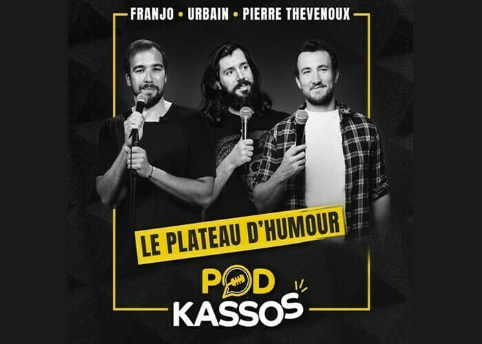 Visuel de l’événement « Pod Kassos - Le Plateau d’humour »