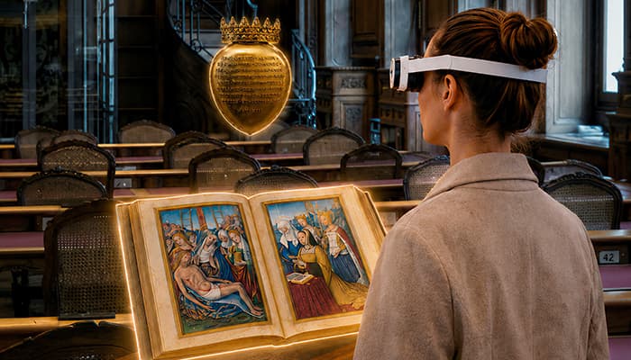 Visuel de l’événement « Entrez dans le livre d’heures d’Anne de Bretagne »