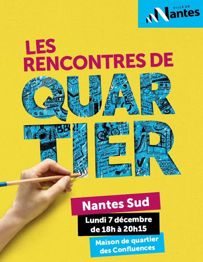 Visuel de l’événement « Les rencontres de quartier Nantes Sud »