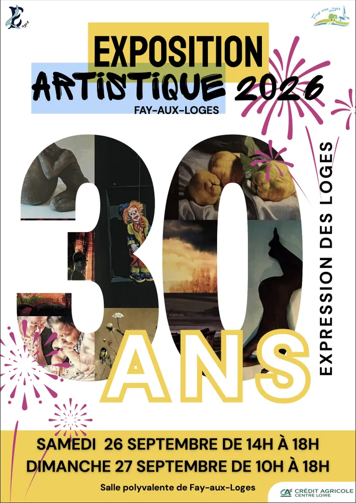 Visuel de l’événement « Exposition artistique de l'association Expression des Loges »