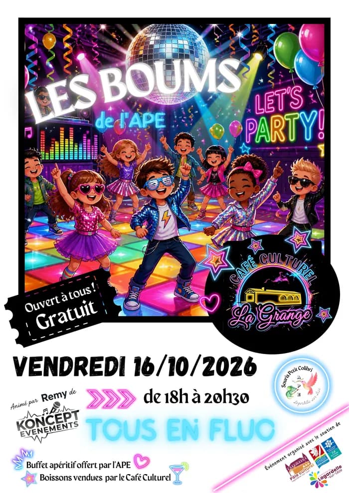 Visuel de l’événement « Boum de l'APE »