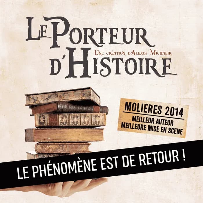 Visuel de l’événement « LE PORTEUR D'HISTOIRE »