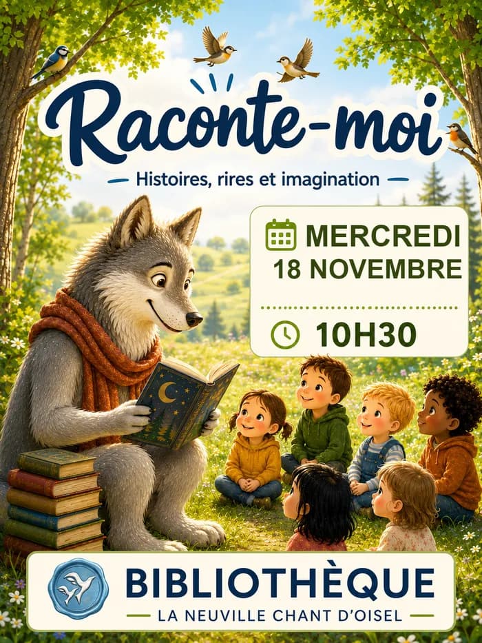 Visuel de l’événement « Séance de contes "Raconte-Moi" »
