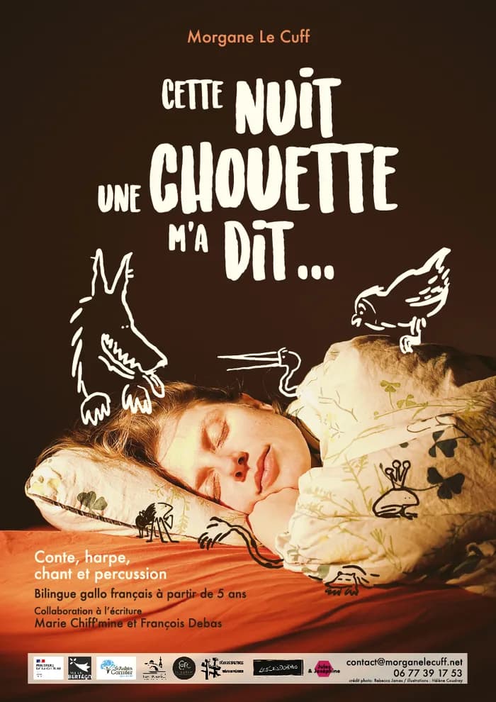 Visuel de l’événement « Cette nuit une chouette m'a dit »